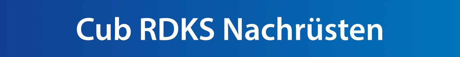 RDKS Nachrüsten