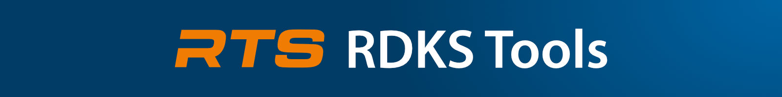 RTS RDKS Programmiergeräte